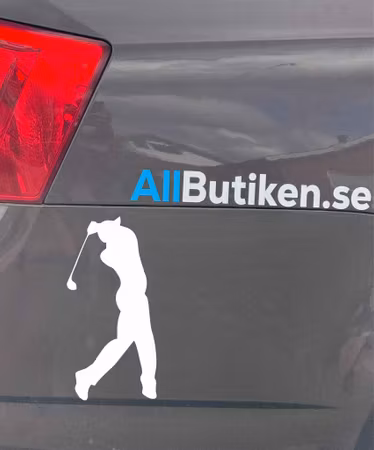 Golf dekal