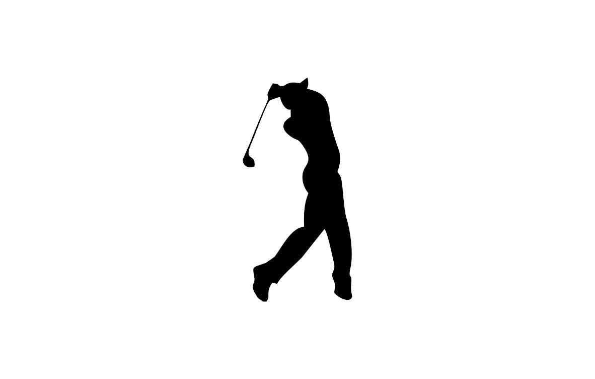 Golf dekal