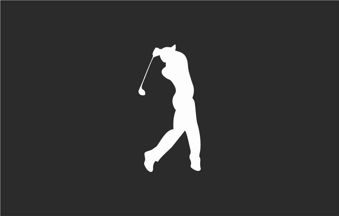 Golf dekal