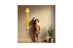 📏 Mät dig med Giraffen – En rolig och lärorik linjal för barn!