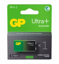 Battery Ultra Plus Alkaline 9V/6LF22 1-pack