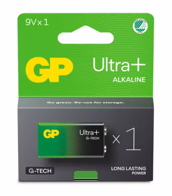 Battery Ultra Plus Alkaline 9V/6LF22 1-pack