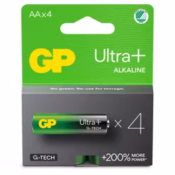 Battery Ultra Plus Alkaline AA/LR6 4-pack