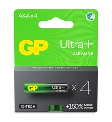 Battery Ultra Plus Alkaline AAA/LR03 4-pack