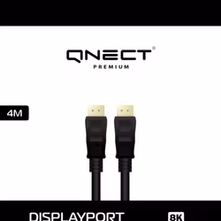DisplayPort 1.4 hane till hane, 4 meter