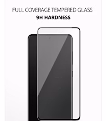 📱 Skärmskydd i Härdat Glas – iPhone 12 mini (Full Fit, Svart)