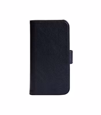 📱 iPhone 13 Pro Plånboksfodral i PU-läder – Avtagbart Skal, 3 Kortplatser – Svart