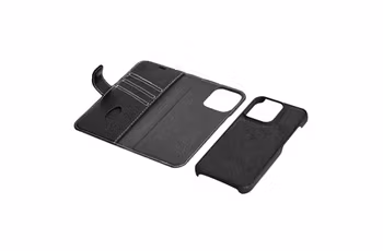 📱 Plånboksfodral i äkta läder – Avtagbart & Stilrent