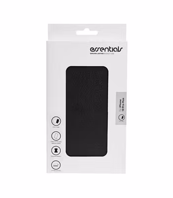 📱 iPhone 13 Pro Max – Avtagbart Plånboksfodral i Äkta Läder, Svart