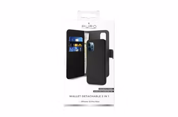 📱 Plånboksfodral i Eco-läder – med avtagbart magnetiskt skal