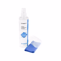 Skärmrengöringsspray, 250 ml + mikrofiberduk