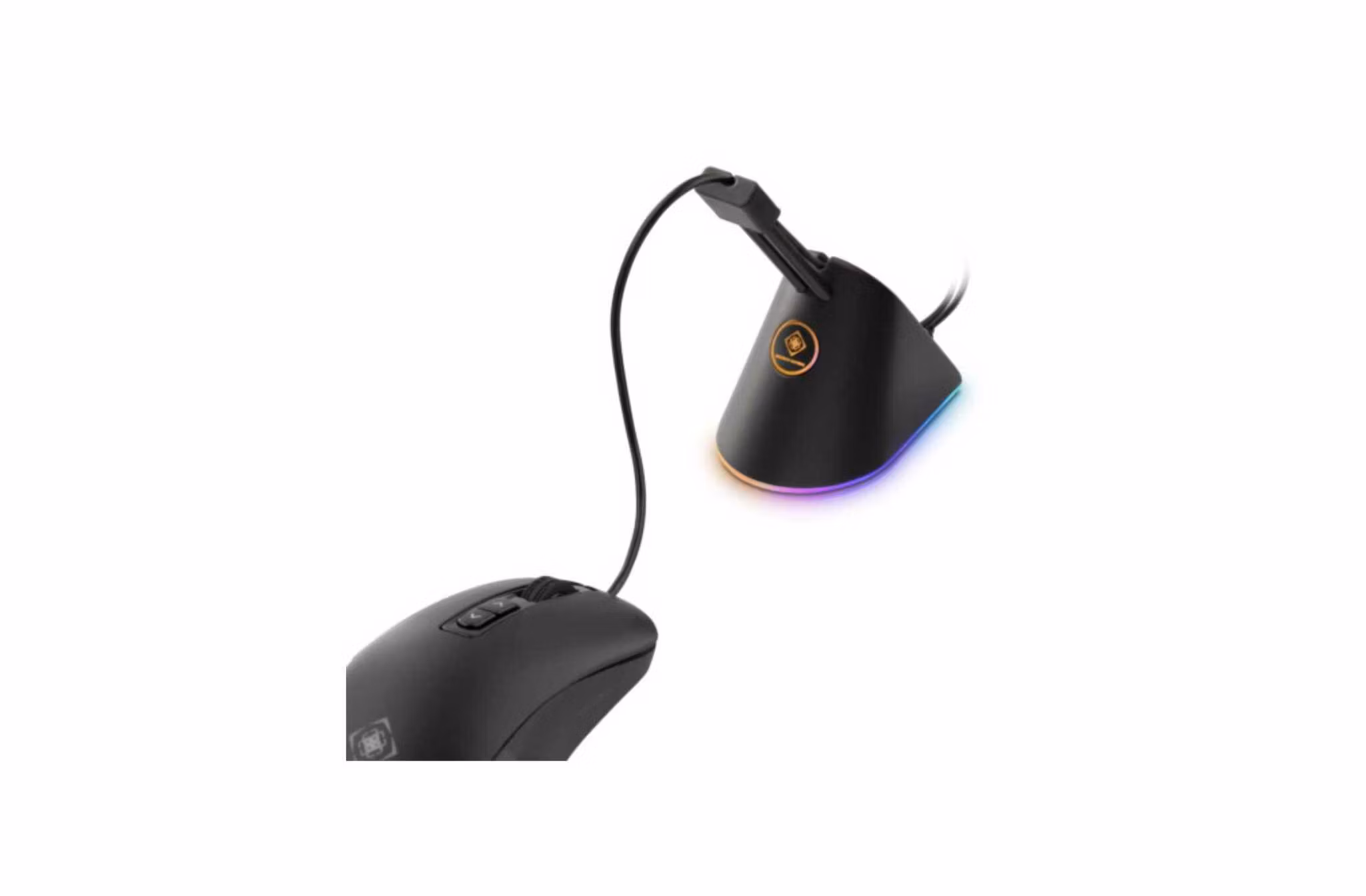 Mouse Bungee, svart/RGB