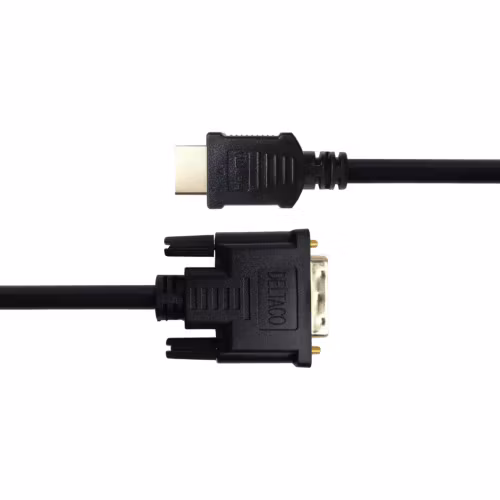 HDMI till DVI-D kabel – hög kvalitet