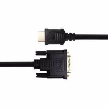 HDMI till DVI-D kabel – hög kvalitet
