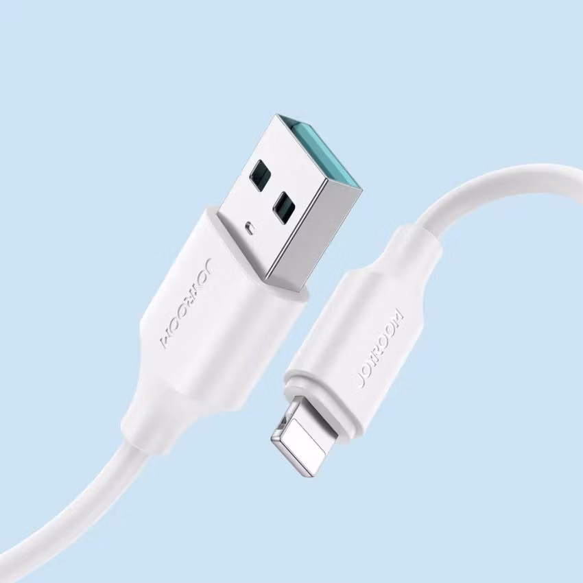 Joyroom USB-A till Lightning-kabel 3A, 1 m – Vit