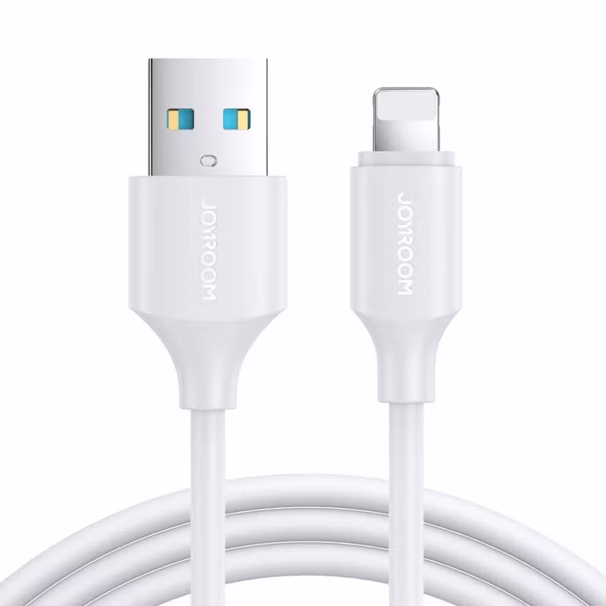 Joyroom USB-A till Lightning-kabel 3A, 1 m – Vit