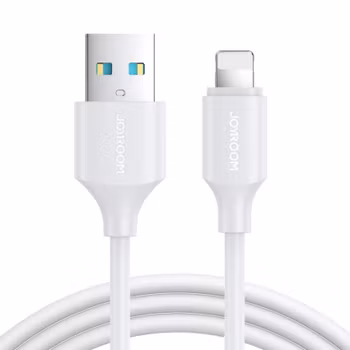 Joyroom USB-A till Lightning-kabel 3A, 1 m – Vit