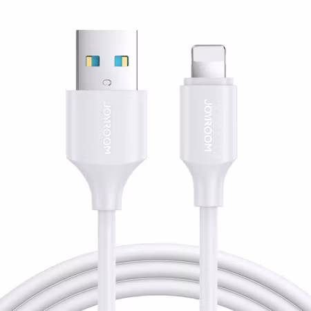 Joyroom USB-A till Lightning-kabel 3A, 1 m – Vit