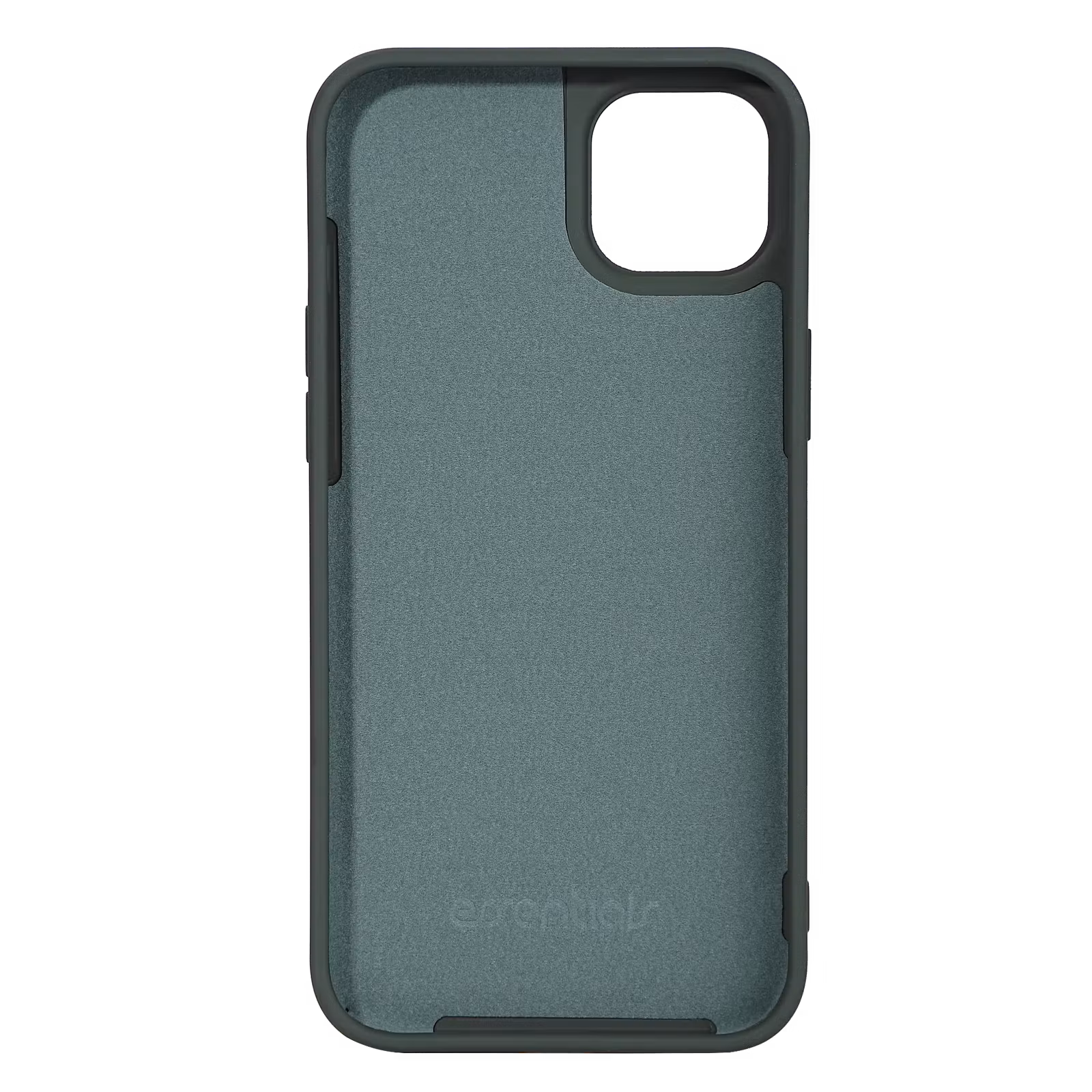 Insida på Essentials grönt silikonskal för Apple iPhone 14 Plus