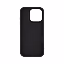 Essentials TPU-skal för iPhone 16 Pro – Återvunnet, Svart