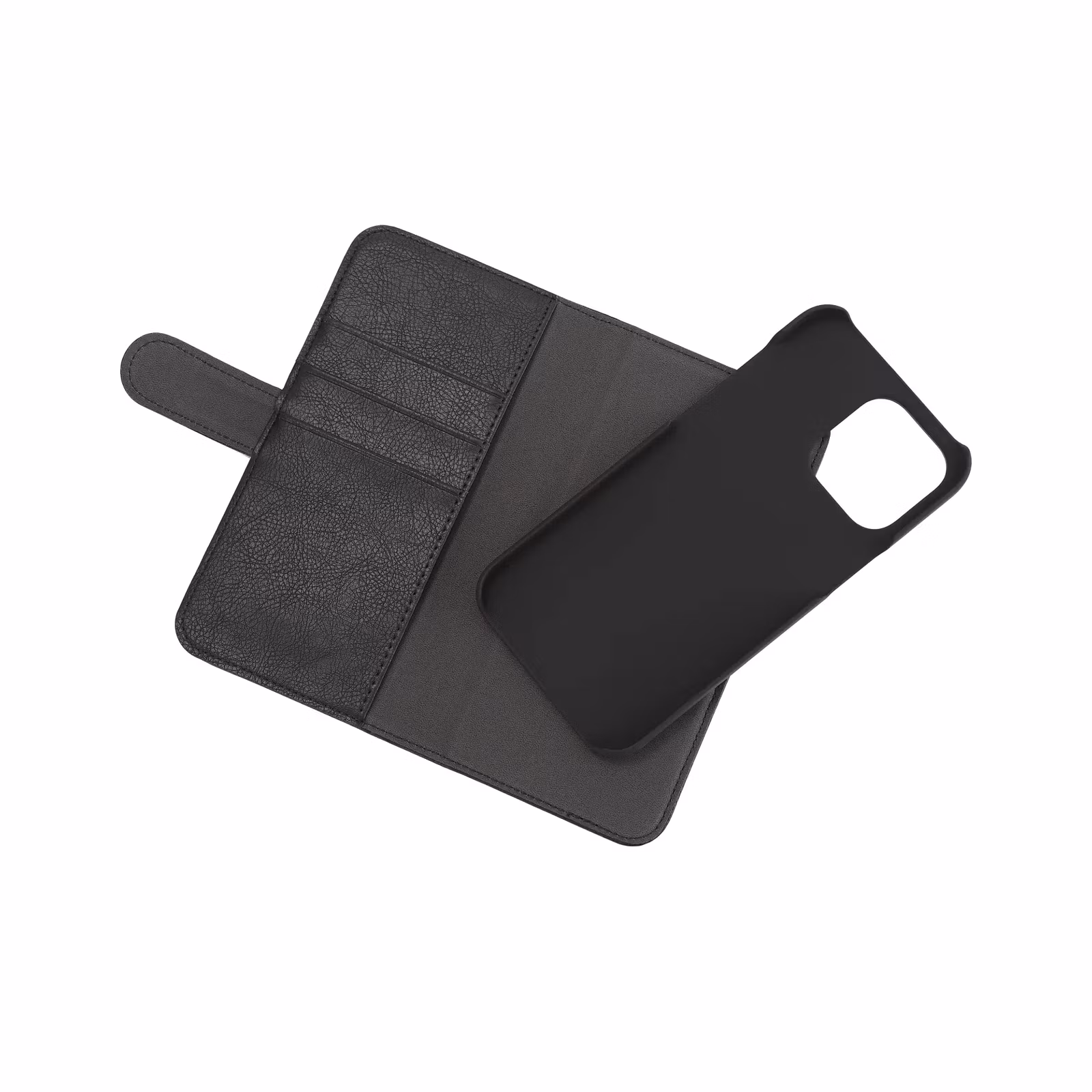 Essentials 2-i-1 plånboksfodral för iPhone 14 Pro Max med löstagbart skal