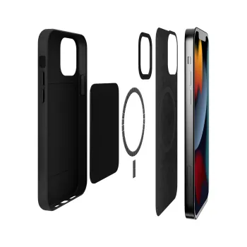 Puro Sky Mag MagSafe-skal för iPhone 13 Pro Max – Svart