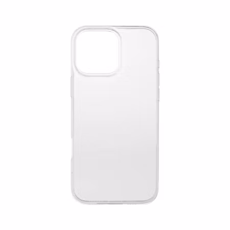 Essentials TPU-skal för iPhone 16 Pro Max – Återvunnet, Transparent