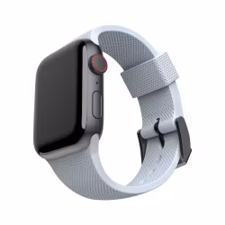 U by UAG Aurora Silikonarmband för Apple Watch 42/44/45 mm – Soft Blue