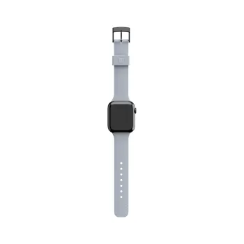 U by UAG Aurora Silikonarmband för Apple Watch 42/44/45 mm – Soft Blue