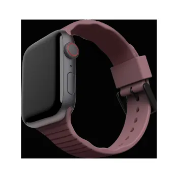 U by UAG Aurora Silikonarmband för Apple Watch 42/44/45 mm – Dusty Rose