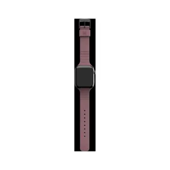 U by UAG Aurora Silikonarmband för Apple Watch 42/44/45 mm – Dusty Rose