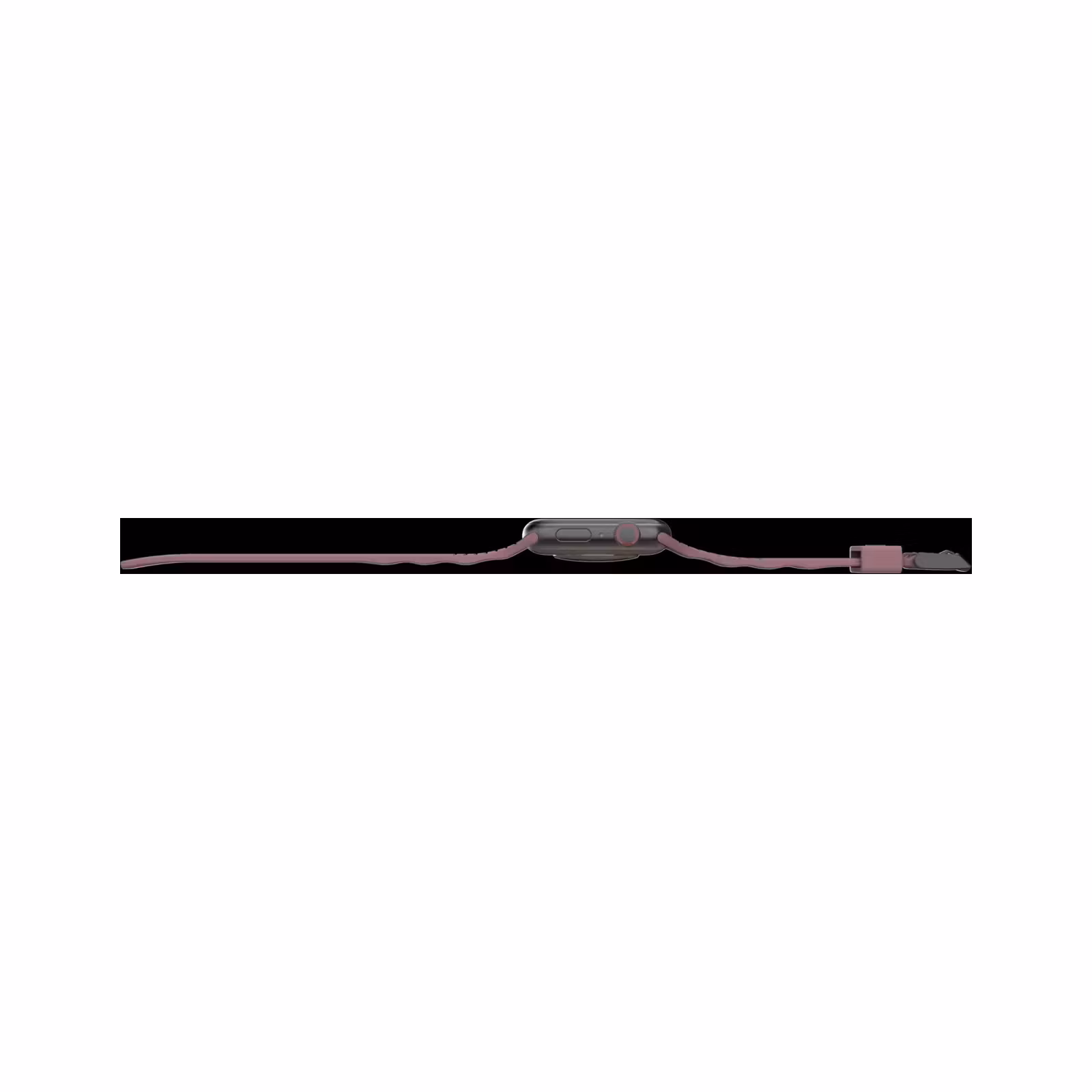 UAG Aurora Dusty Rose Apple Watch-armband i profil