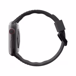 U by UAG Aurora Silikonarmband för Apple Watch 42/44/45 mm – Svart