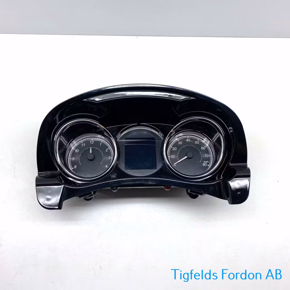 Instrumentpanel Svart/Krom - Ligier JS50 V1/2/3 (Beg)