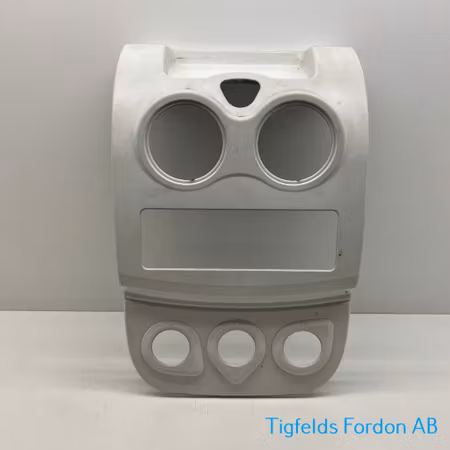 Mittkonsol/Panel Ligier JS50/IXO Vit (Beg)