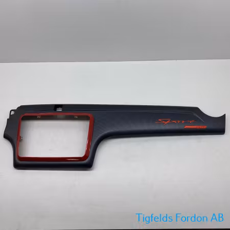 Panel till instrumentbräda - Ligier JS50/JS50L Sport Ultimate Carbon/Röd (Beg)