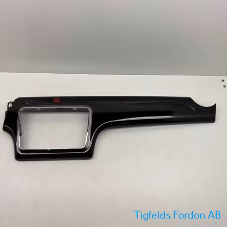Panel till instrumentbräda - Ligier JS50/JS50L Svart/Krom (Beg)