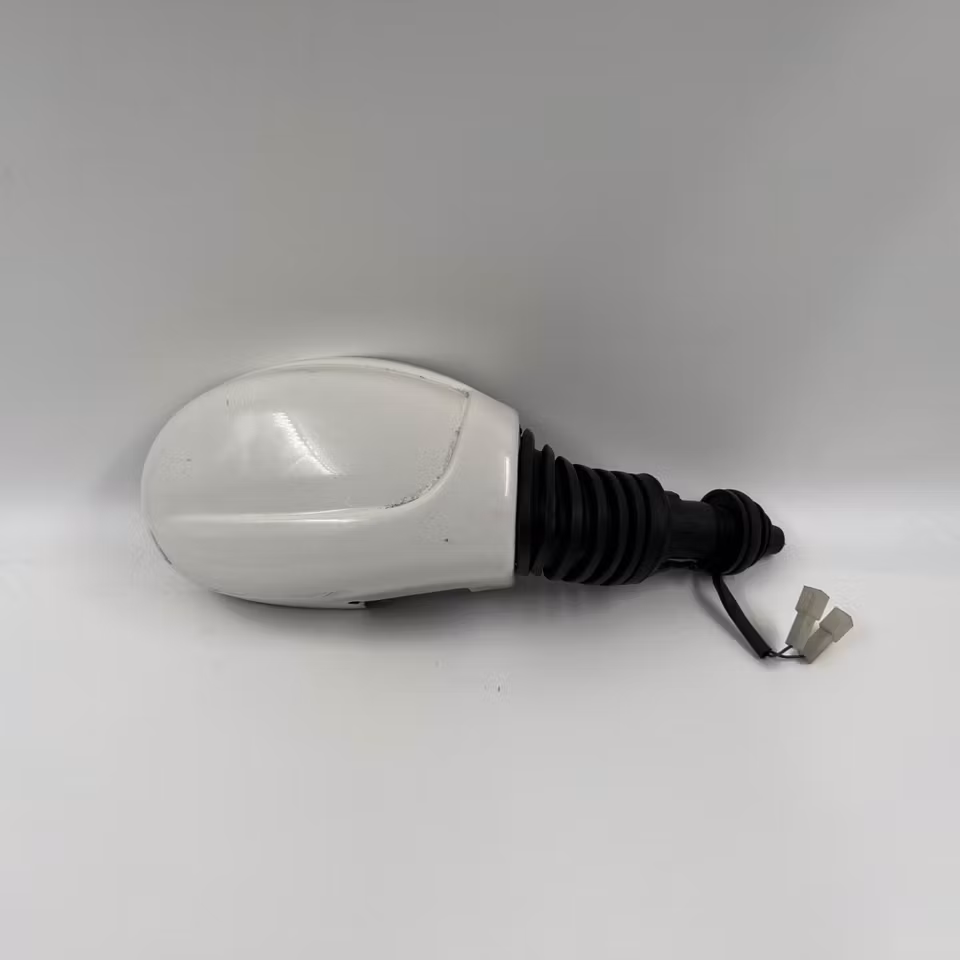 Backspegel höger Vit - Microcar/Ligier Eluppvärmd (Beg)