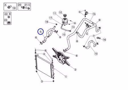 Kylarslang 5 - Lombardini DCI (Beg)