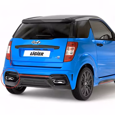 Avgas Dekor/Attrapp  Vänster - Ligier JS50 V4 (Original)