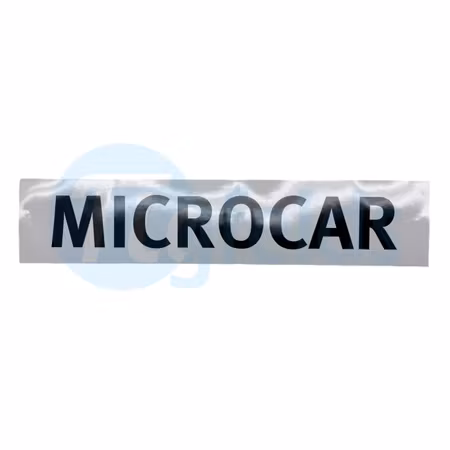 Dekal stötfångare fram - Microcar