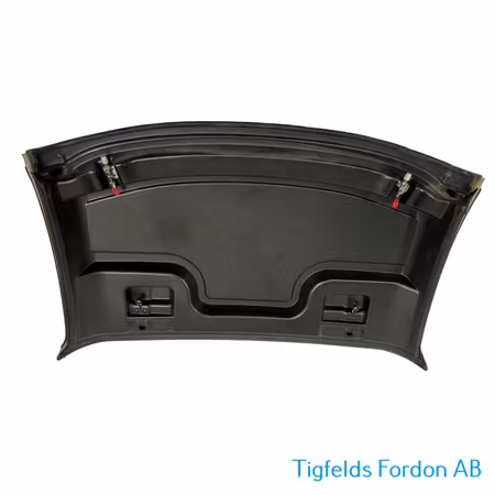 Tak/Hardtop Svart - Aixam Scouty (Beg)