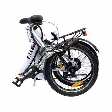 Hopfällbar Elcykel Vit (25Ah)