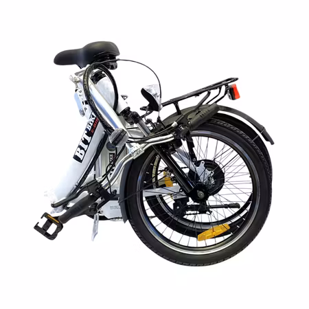 Hopfällbar Elcykel Vit (25Ah)