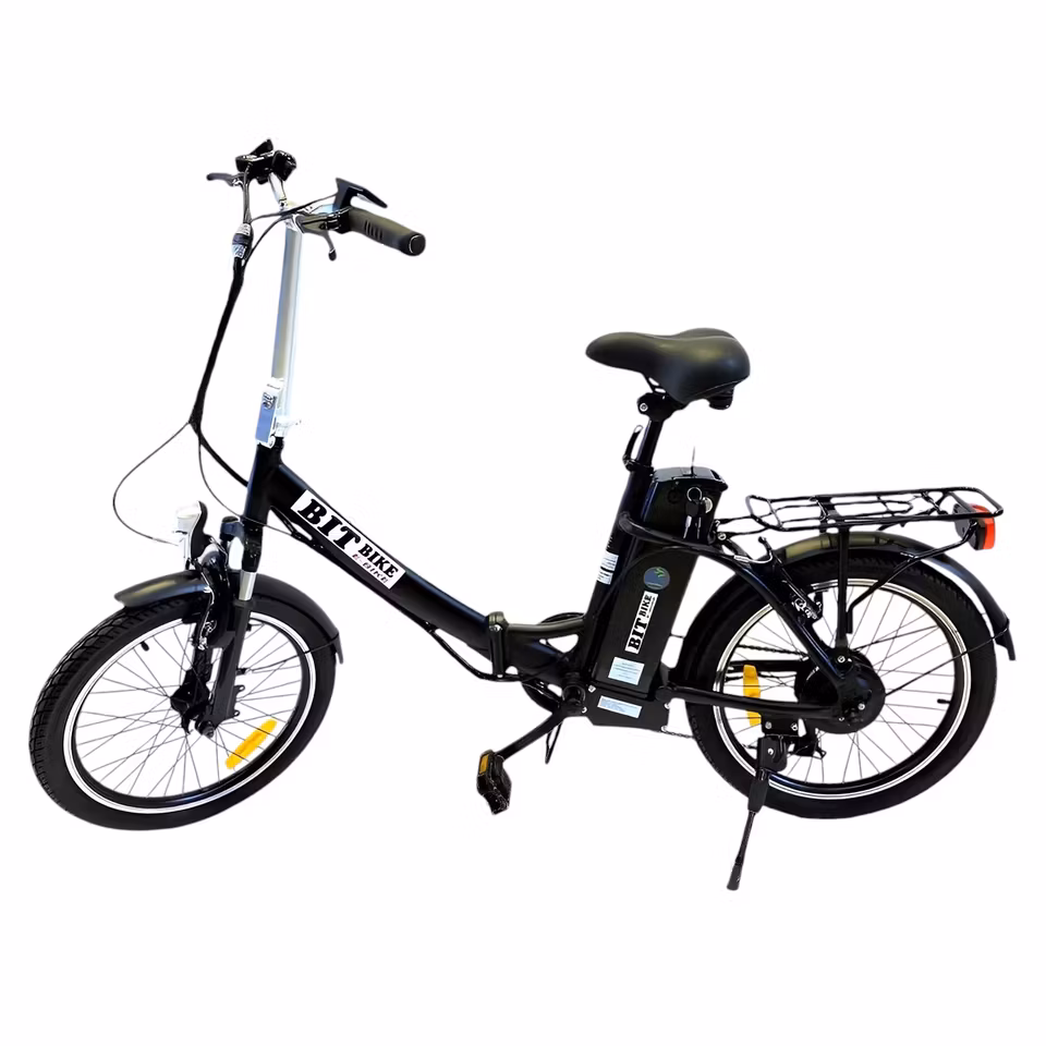 Hopfällbar Elcykel Black (25Ah)