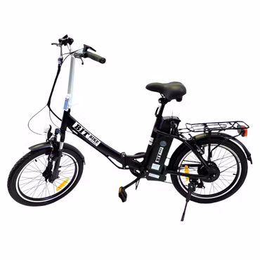 Hopfällbar Elcykel Svart (25Ah)
