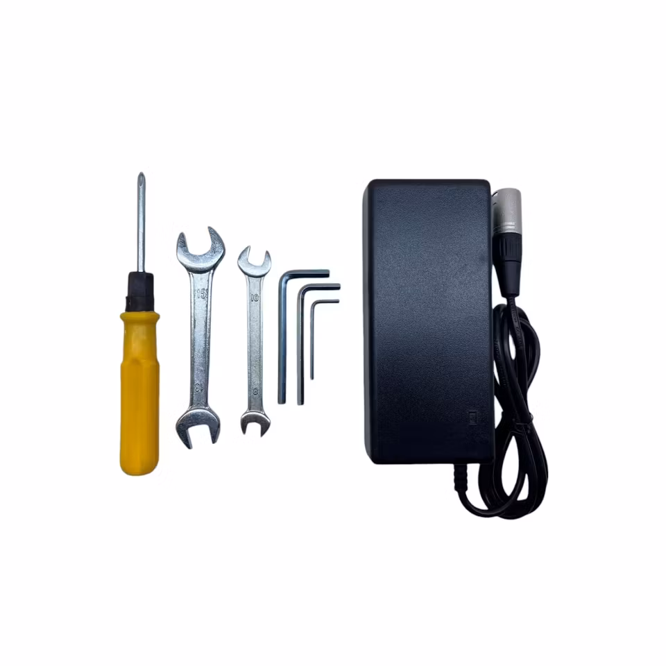 Hopfällbar Elcykel Black (25Ah)