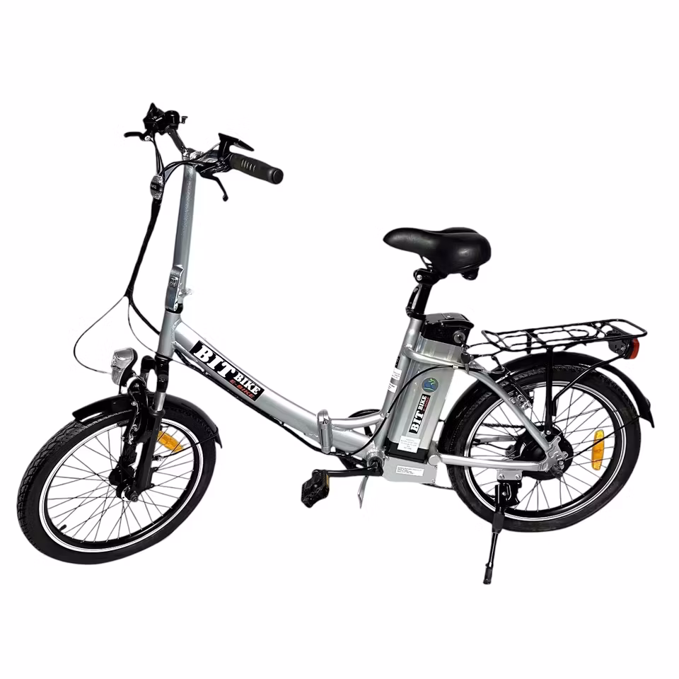 Hopfällbar Elcykel Silver (25Ah)