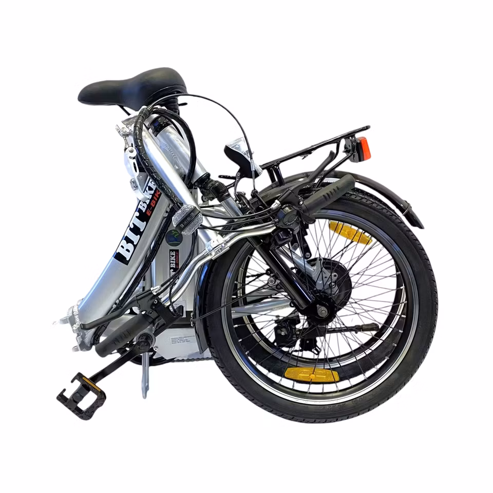Hopfällbar Elcykel Silver (25Ah)