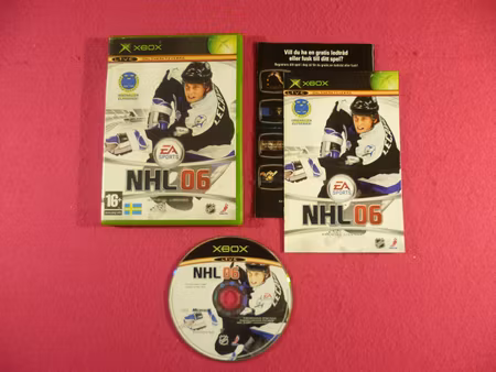 NHL 06 XBOX PAL Svensk Utgåva
